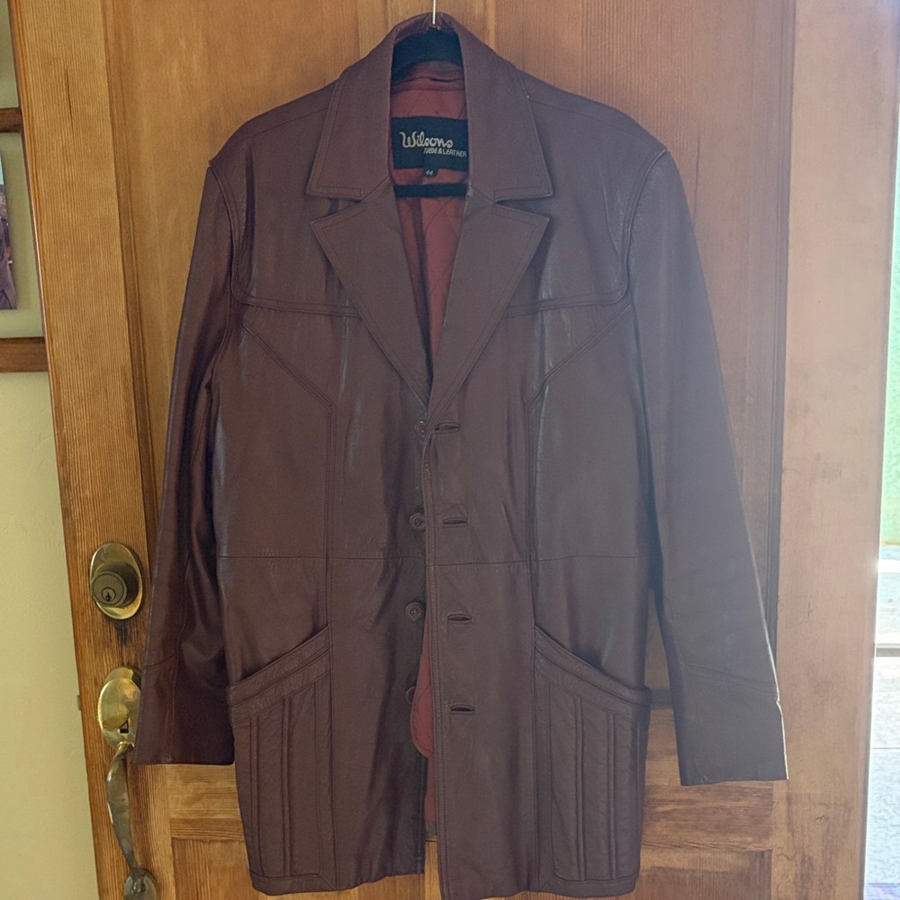 Wilson’s Brown Leather Jacket
